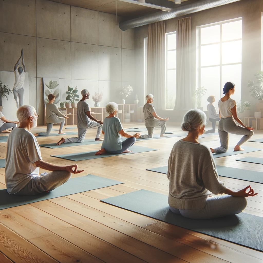 Embracing Wellness: Yoga for the Elderly at Wholespire